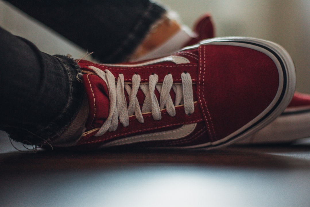 Photo red pants