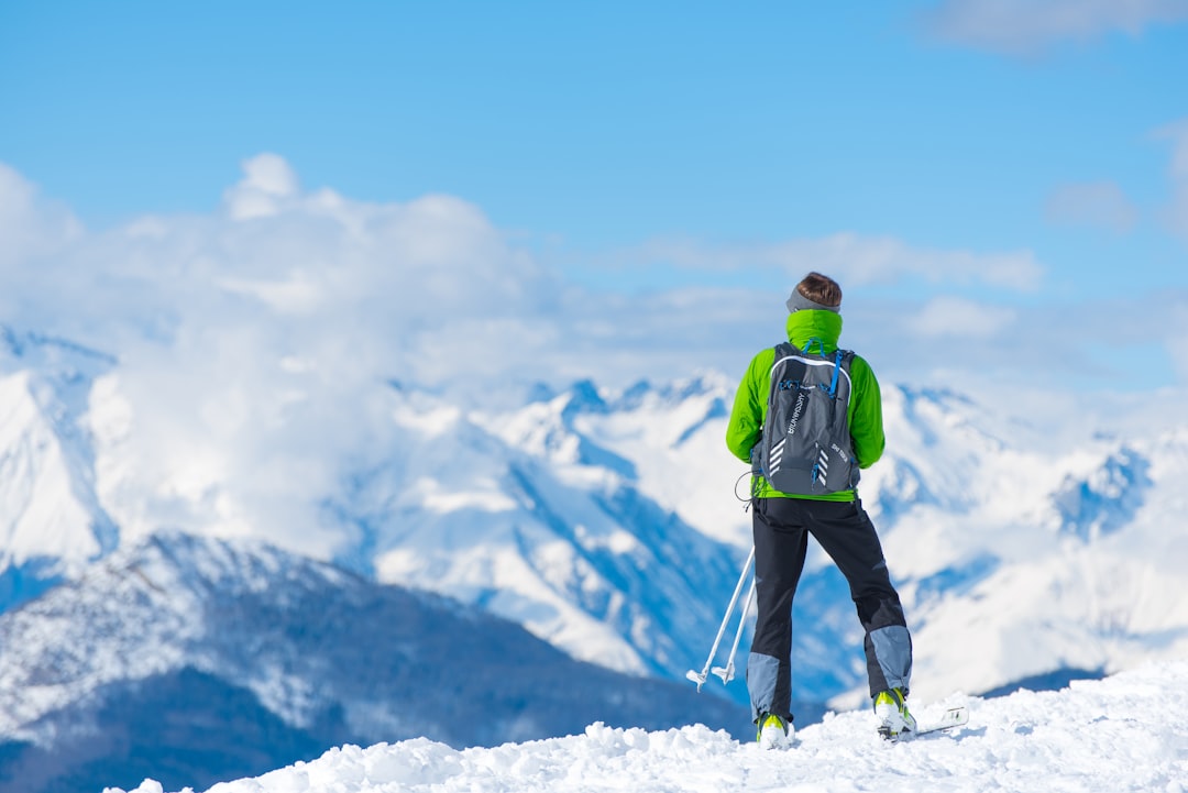 Photo cross-country skiing