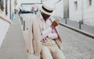 Photo men fashion spring