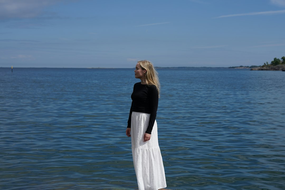 Photo long skirt